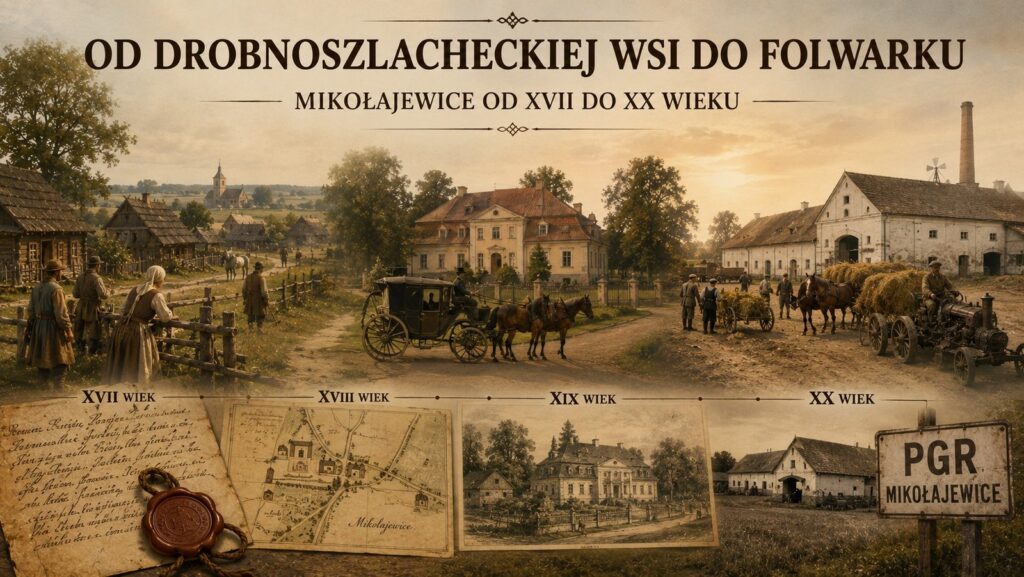 Mikołajewice- od drobnoszlacheckiej wsi.