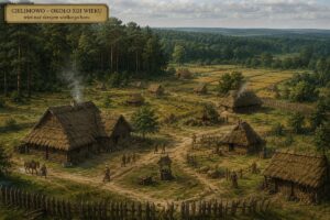 Cielimowo. Wieś na skraju wielkiego boru.-001